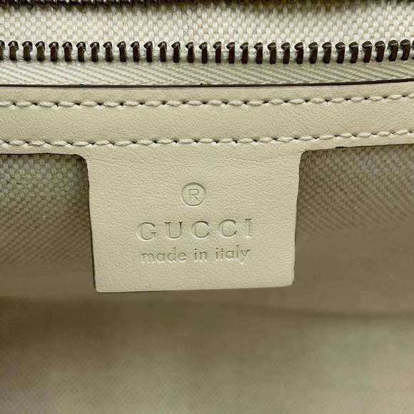 Gucci GG Marmont The Hacker Project Small Shoulder Bag White - Picture 13 of 14